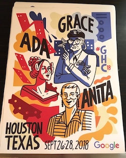 GHC 2018 - Ada Grace Anita poster