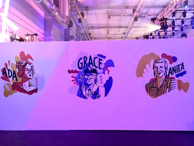 GHC 2018 - Ada Grace Anita wall