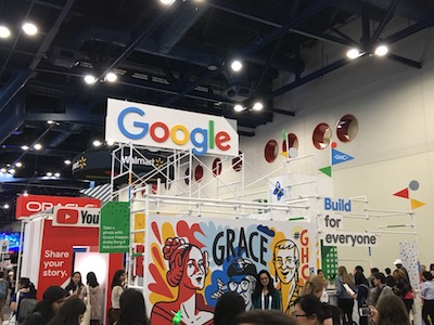 GHC 2018 - Google career booth